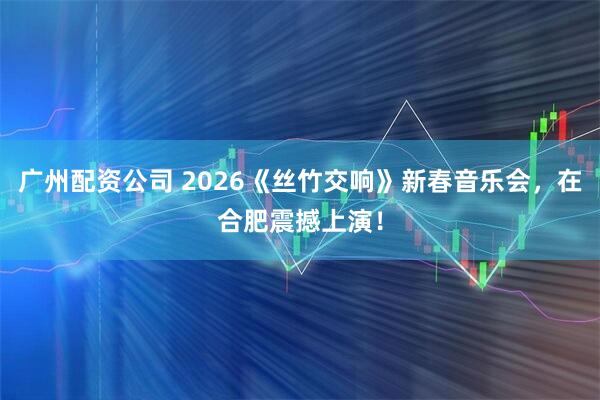 广州配资公司 2026《丝竹交响》新春音乐会，在合肥震撼上演！